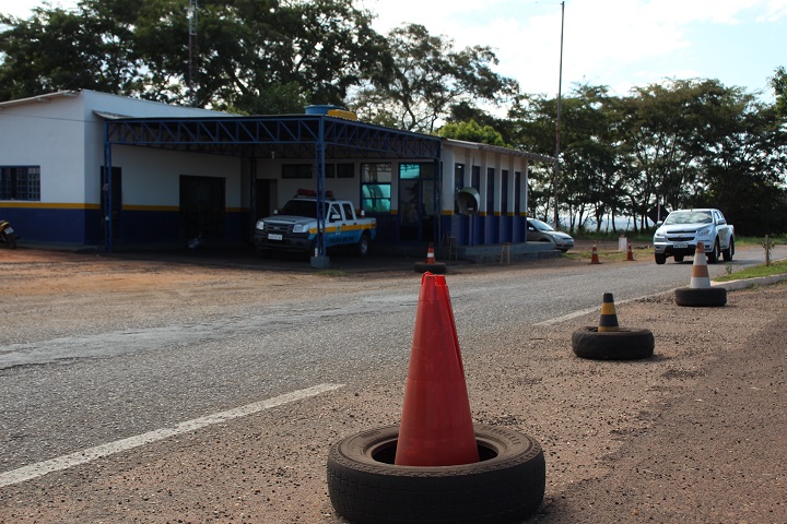 Base Operacional da PMR na Vila Amandina, município de Ivinhema – Foto: Jornal da Nova